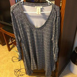 Philosophy brand Black and White  shirt